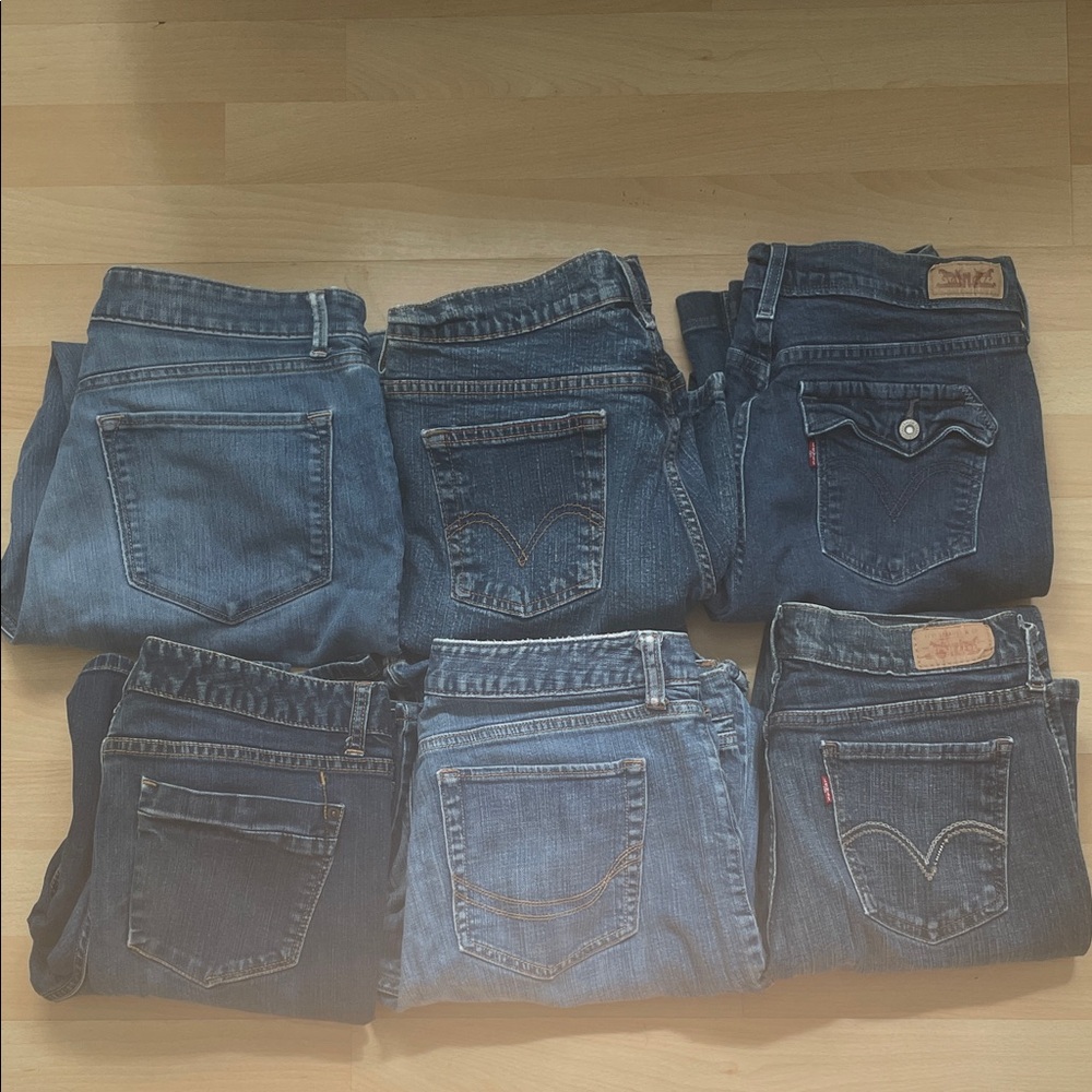 Y2K BUNDLE LOW TO MID RISE JEANS
